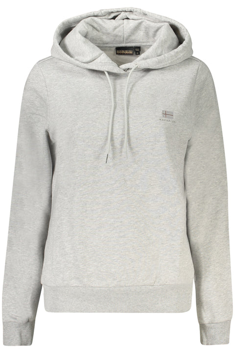 Napapijri Felpa Senza Zip Donna Grigio