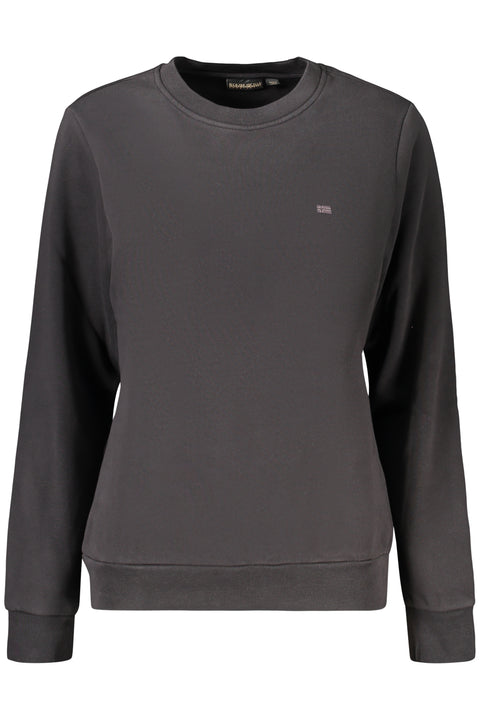 Napapijri Felpa Senza Zip Donna Nero