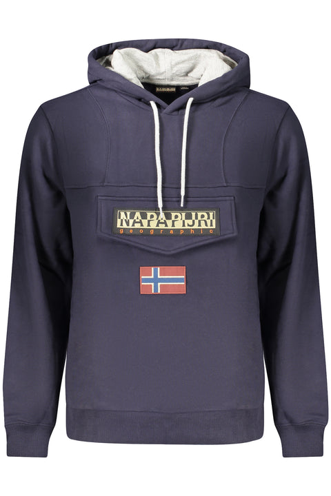 Napapijri Felpa Senza Zip Uomo Blu