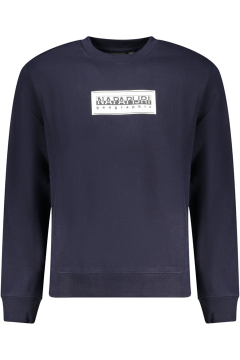 Napapijri Felpa Senza Zip Uomo Blu