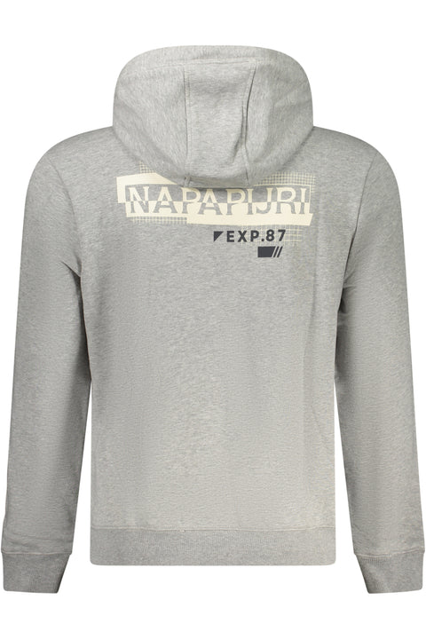 Napapijri Felpa Senza Zip Uomo Grigio