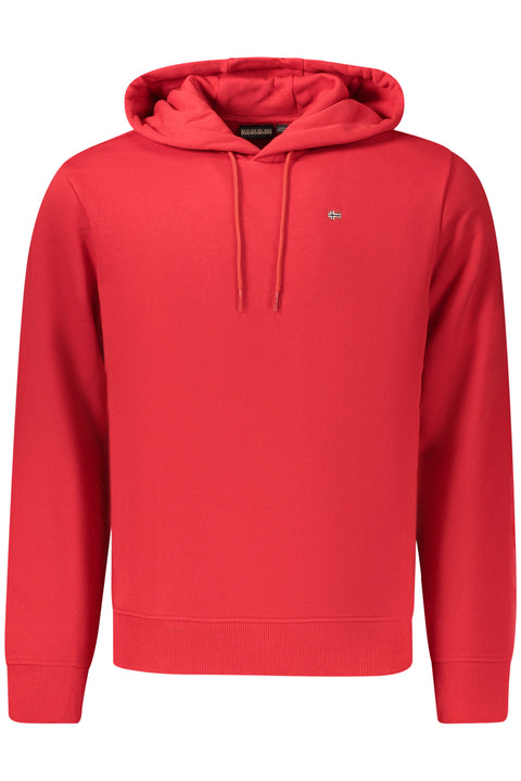Napapijri Felpa Senza Zip Uomo Rosso