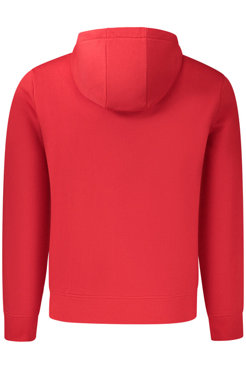 Napapijri Felpa Senza Zip Uomo Rosso