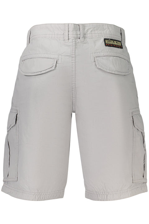 Napapijri Pantalone Bermuda Uomo Grigio