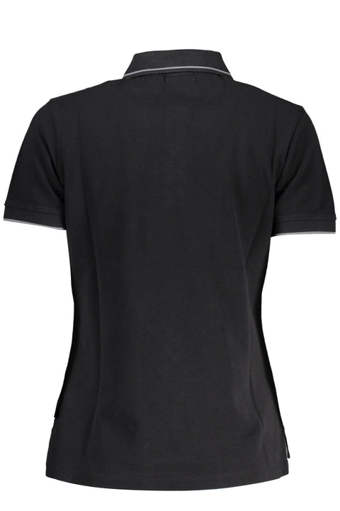 Napapijri Polo Maniche Corte Donna Nero