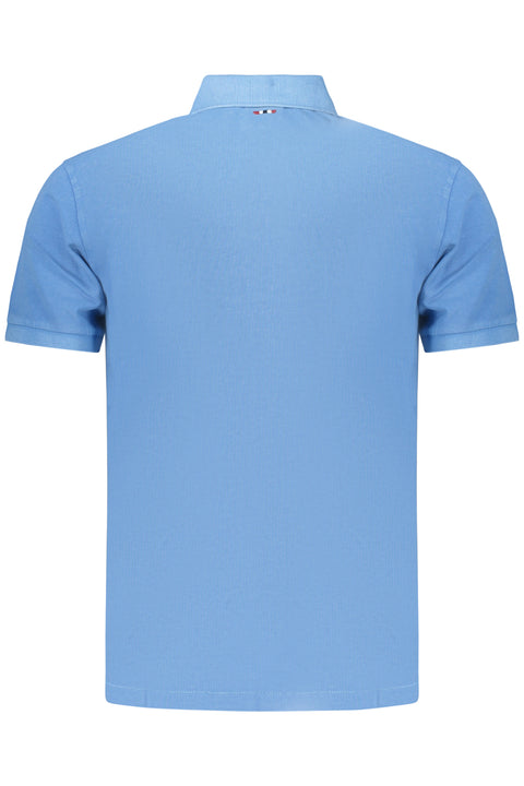 Napapijri Polo Maniche Corte Uomo Azzurro