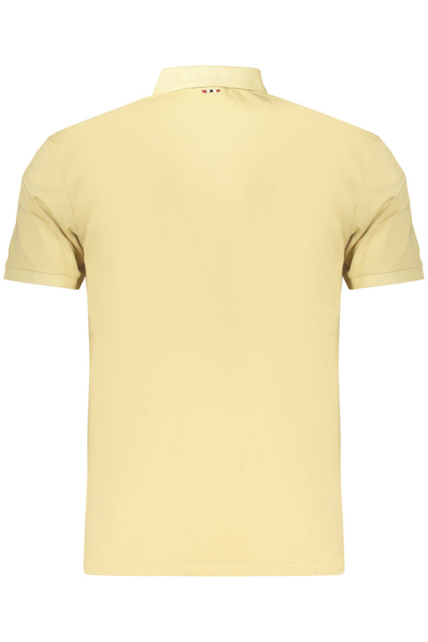 Napapijri Polo Maniche Corte Uomo Beige