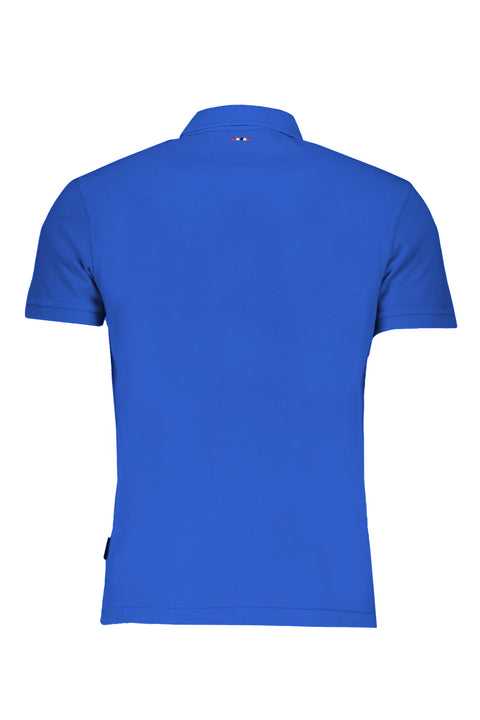 Napapijri Polo Maniche Corte Uomo Blu