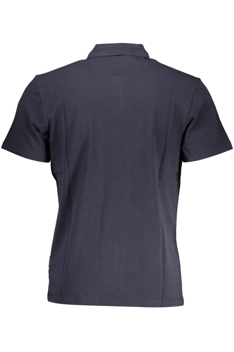 Napapijri Polo Maniche Corte Uomo Blu