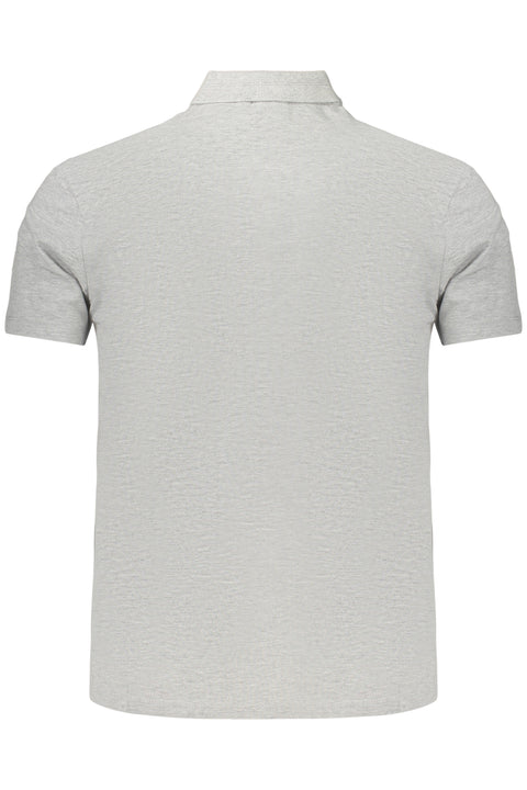 Napapijri Polo Maniche Corte Uomo Grigio