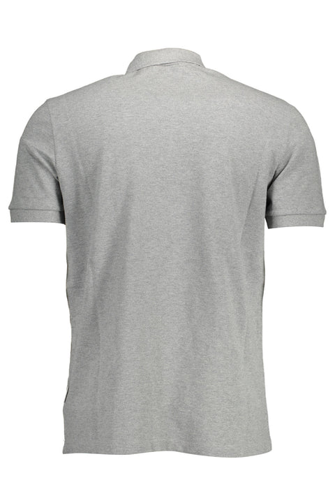 Napapijri Polo Maniche Corte Uomo Grigio
