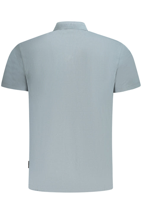 Napapijri Polo Maniche Corte Uomo Grigio