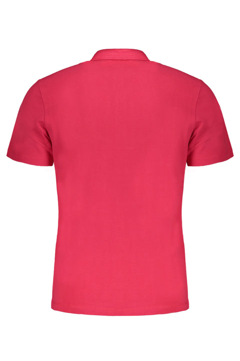 Napapijri Polo Maniche Corte Uomo Rosa