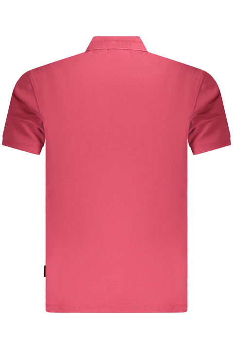 Napapijri Polo Maniche Corte Uomo Rosso