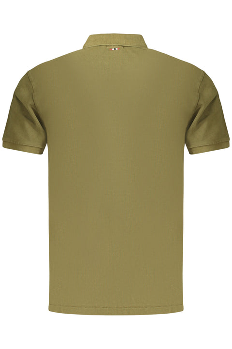 Napapijri Polo Maniche Corte Uomo Verde