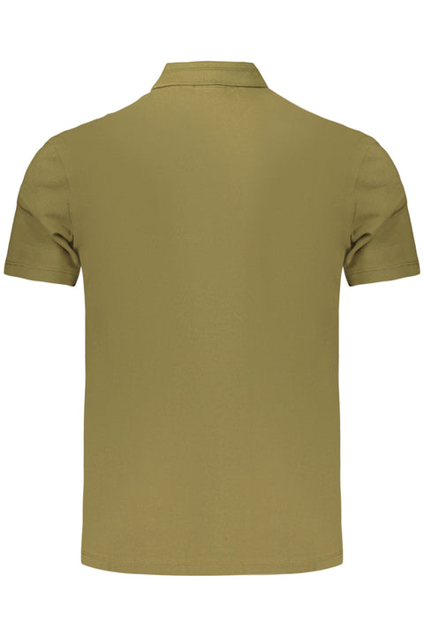 Napapijri Polo Maniche Corte Uomo Verde
