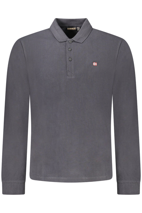 Napapijri Polo Maniche Lunghe Uomo Nero