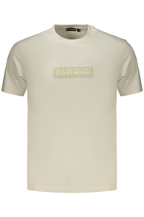 Napapijri T-Shirt Maniche Corte Uomo Bianco