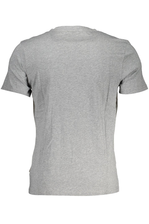 Napapijri T-Shirt Maniche Corte Uomo Grigio