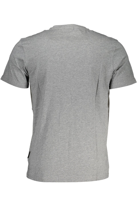 Napapijri T-Shirt Maniche Corte Uomo Grigio