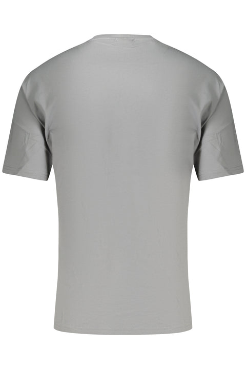 Napapijri T-Shirt Maniche Corte Uomo Grigio