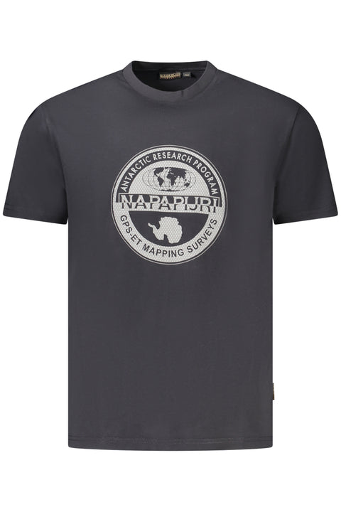 Napapijri T-Shirt Maniche Corte Uomo Nero