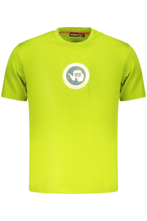 Napapijri T-Shirt Maniche Corte Uomo Verde