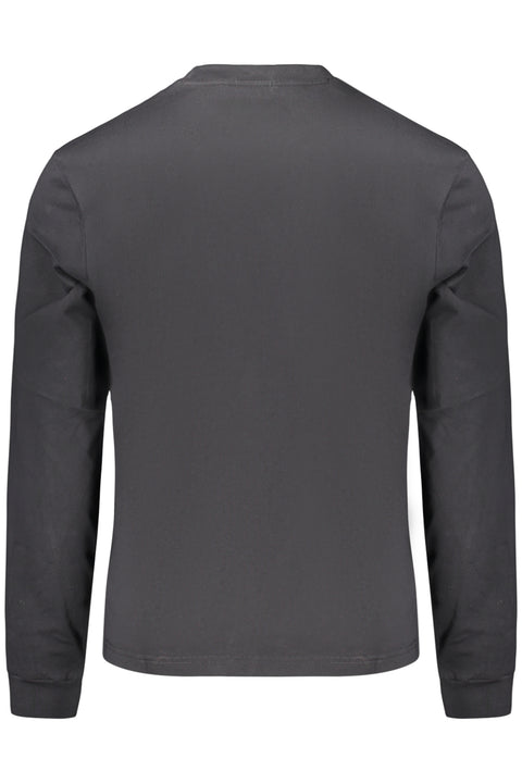 Napapijri T-Shirt Maniche Lunghe Uomo Nero