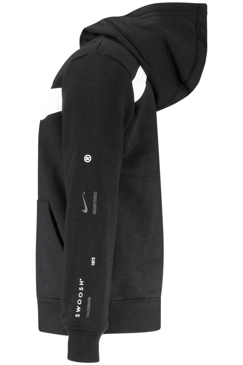 Nike Felpa Con Zip Bambino Nero