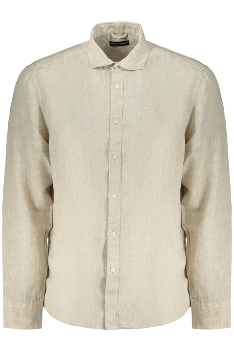 North Sails Camicia Maniche Corte Uomo Beige