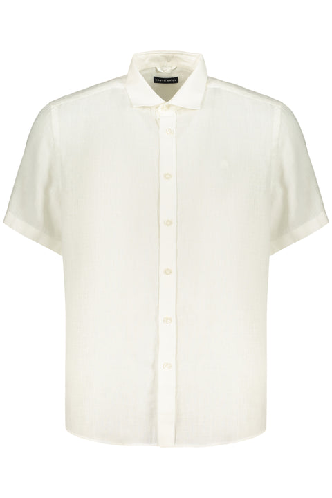 North Sails Camicia Maniche Corte Uomo Bianco