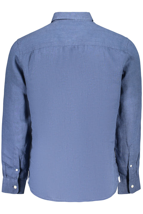 North Sails Camicia Maniche Corte Uomo Blu