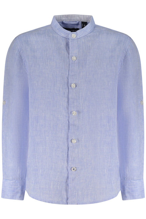North Sails Camicia Maniche Lunghe Bambino Azzurro