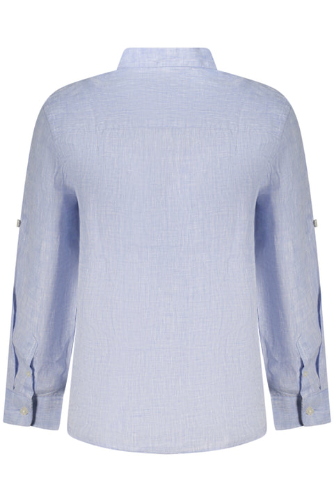North Sails Camicia Maniche Lunghe Bambino Azzurro