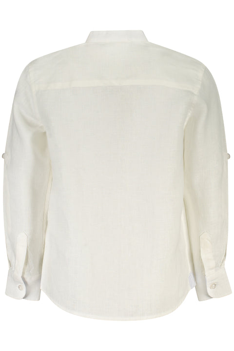 North Sails Camicia Maniche Lunghe Bambino Bianco