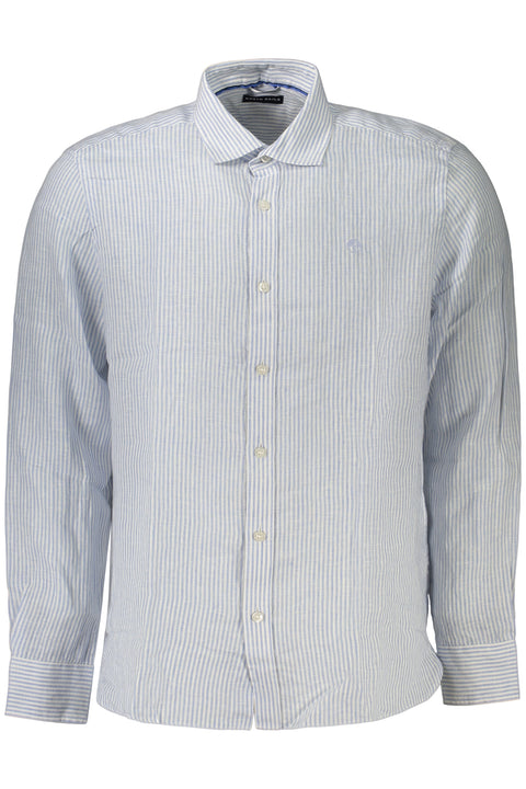 North Sails Camicia Maniche Lunghe Uomo Azzurro