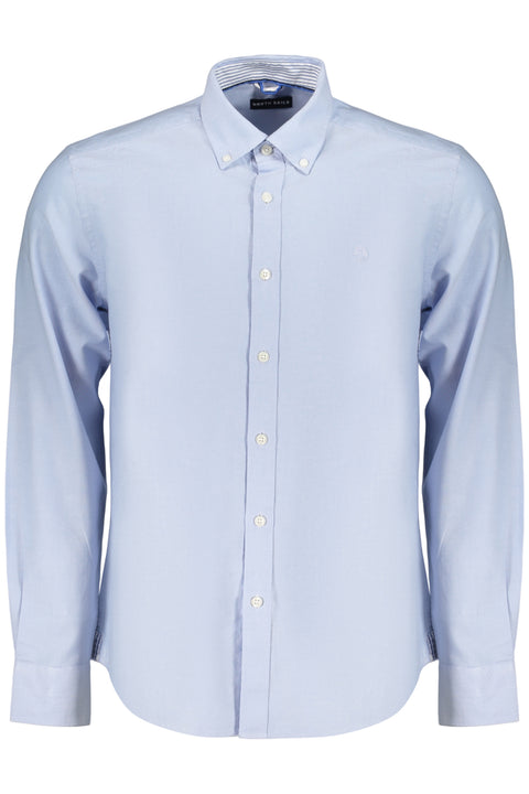 North Sails Camicia Maniche Lunghe Uomo Azzurro