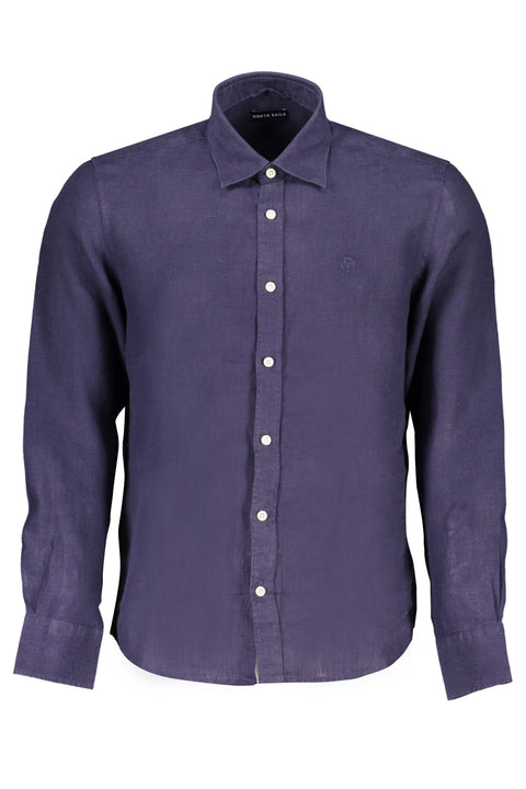 North Sails Camicia Maniche Lunghe Uomo Blu