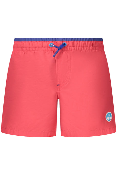 North Sails Costume Parte Sotto Bambino Rosso