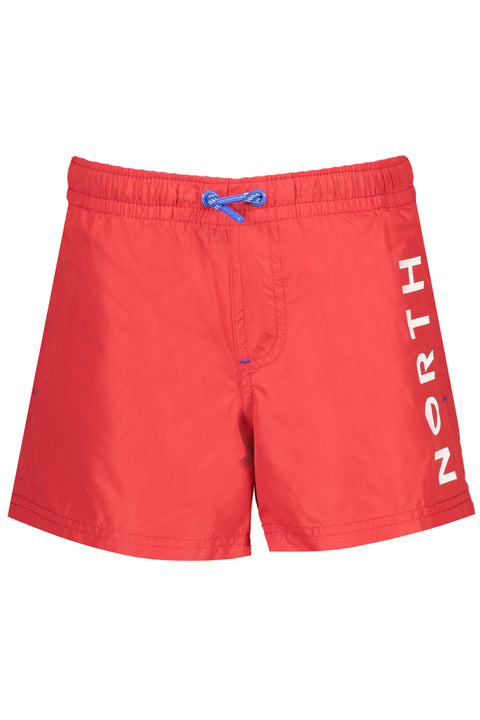 North Sails Costume Parte Sotto Bambino Rosso