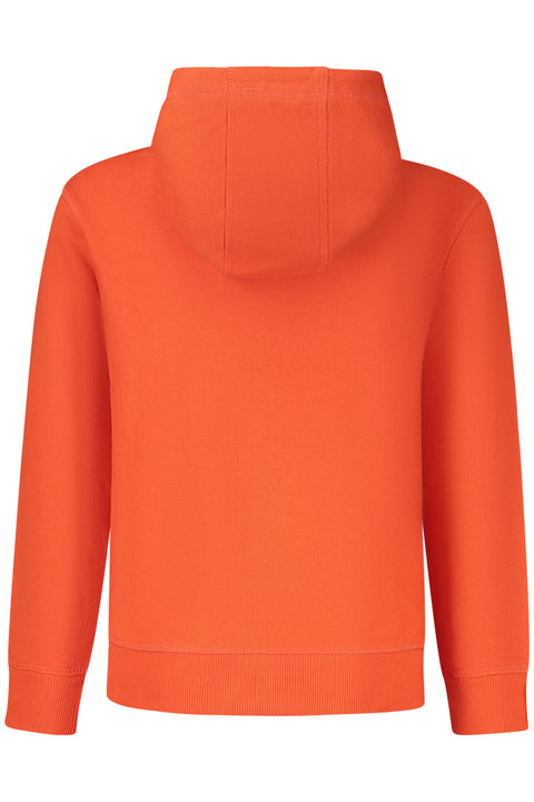 North Sails Felpa Con Zip Bambino Arancio