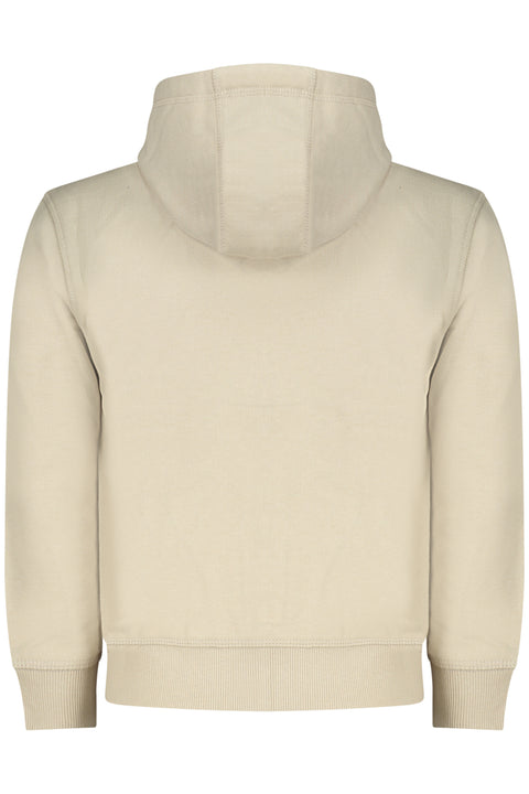 North Sails Felpa Con Zip Bambino Beige