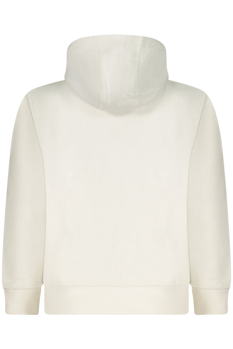 North Sails Felpa Con Zip Bambino Bianco