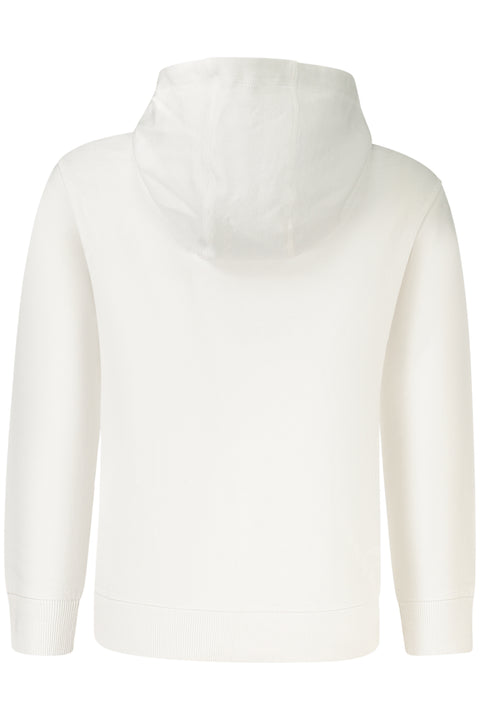 North Sails Felpa Con Zip Bambino Bianco