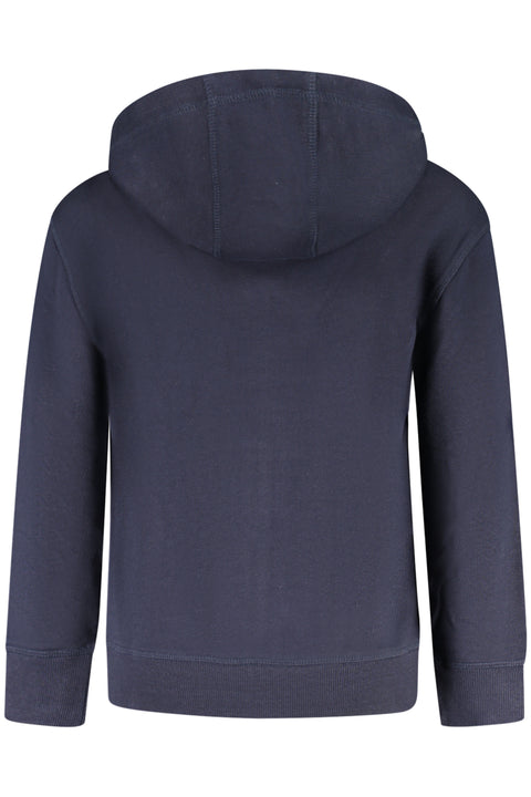 North Sails Felpa Con Zip Bambino Blu