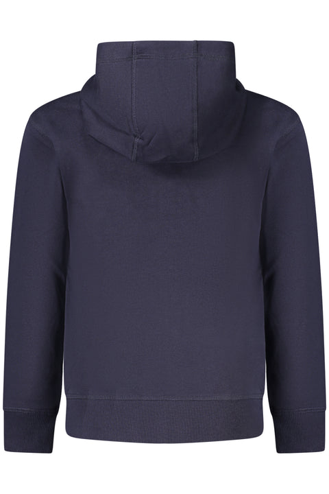 North Sails Felpa Con Zip Bambino Blu