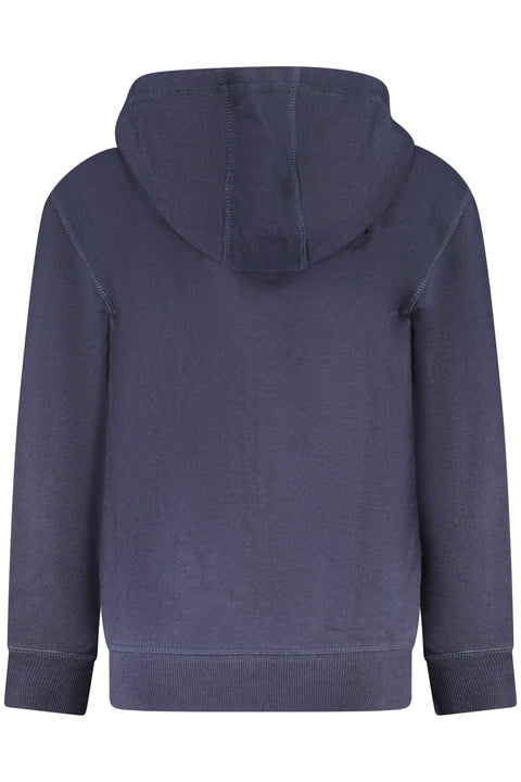 North Sails Felpa Con Zip Bambino Blu