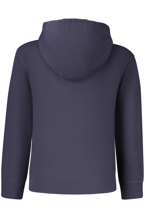 North Sails Felpa Con Zip Bambino Blu