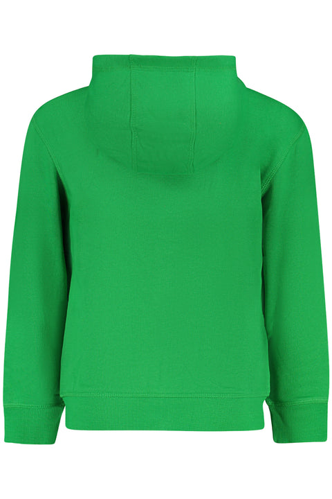 North Sails Felpa Con Zip Bambino Verde