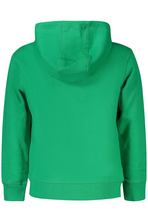 North Sails Felpa Con Zip Bambino Verde